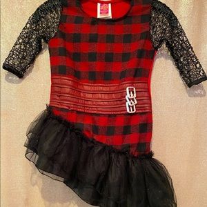 Ever After High Rubie's Cerise Hood costume (dress only)